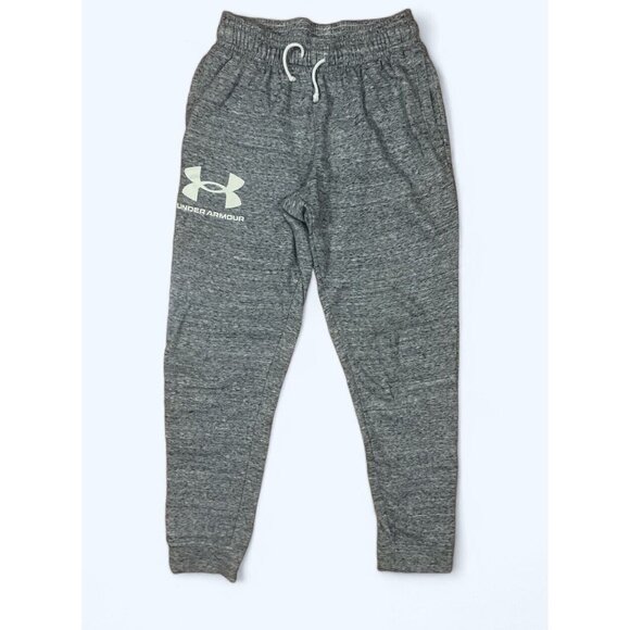 UA Under Armour Mens Sportstyle Terry Gray Jogger Pants Size Medium 1361642-112 - Picture 1 of 5